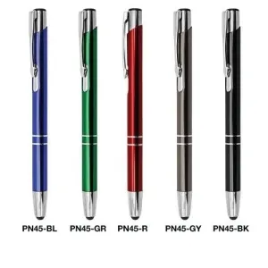 Aluminum Pens with Stylus PN45